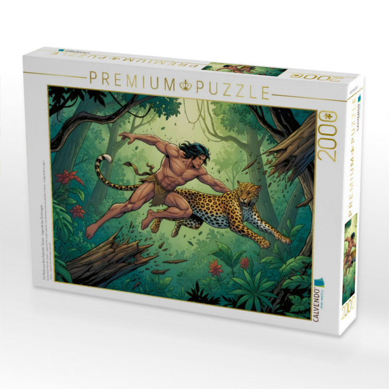 Ein Motiv aus dem Kalender Tarzan – Legende des Dschungels