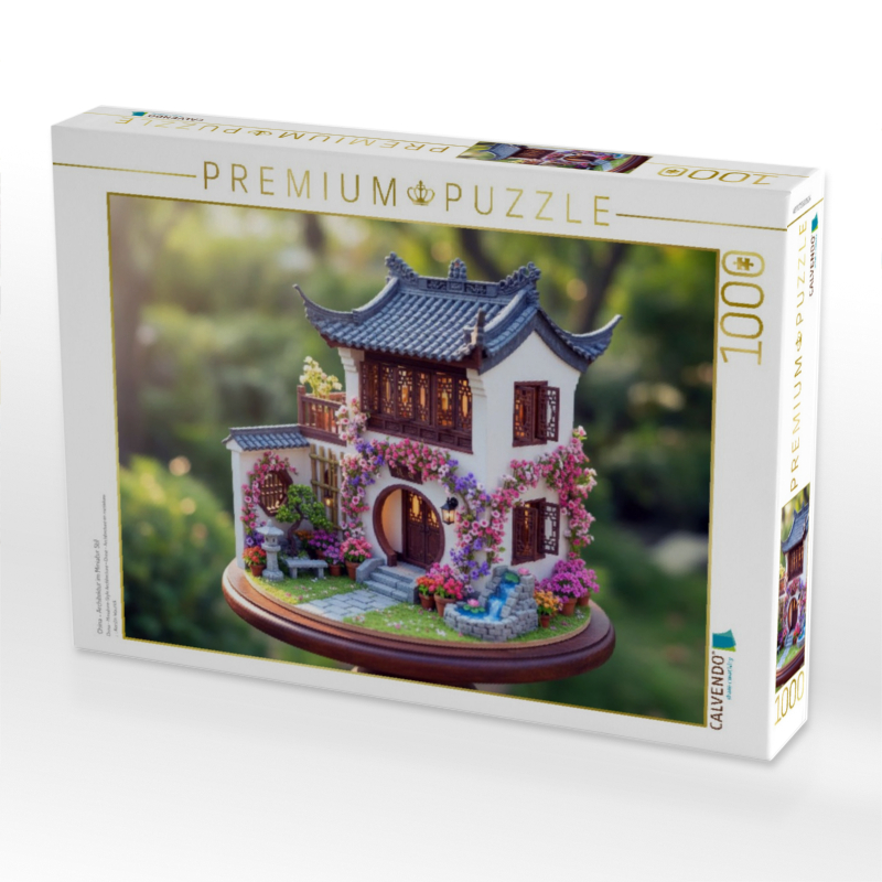 China - Architektur im Miniatur Stil
