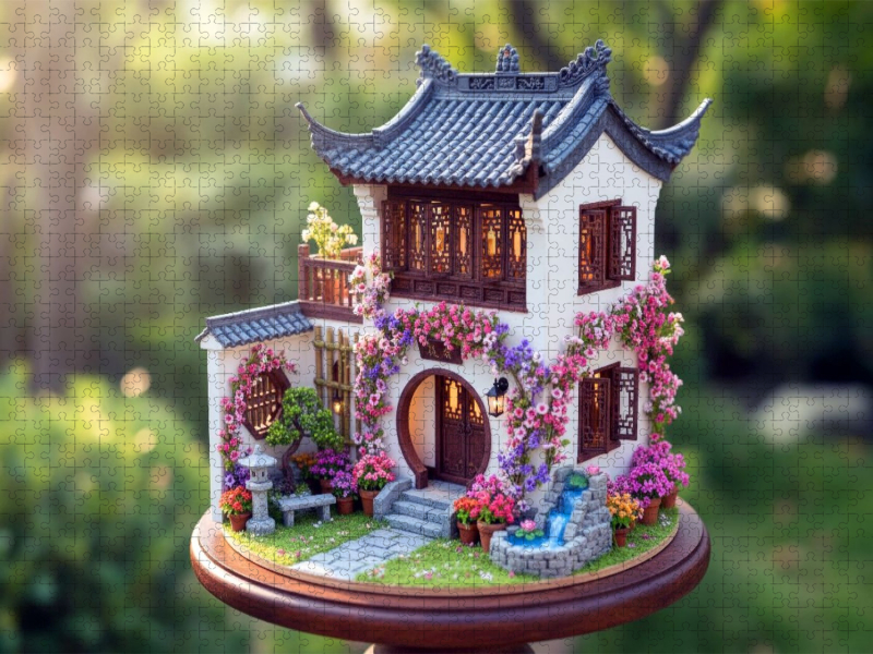 China - Architektur im Miniatur Stil