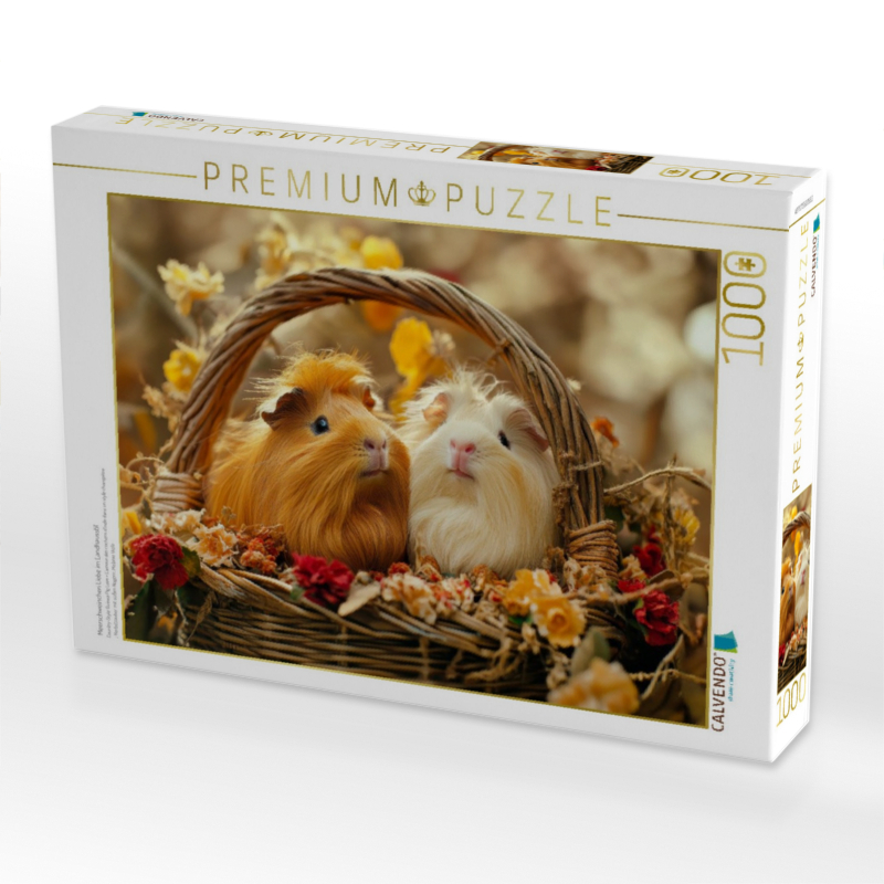 Meerschweinchen Liebe im Landhausstil
