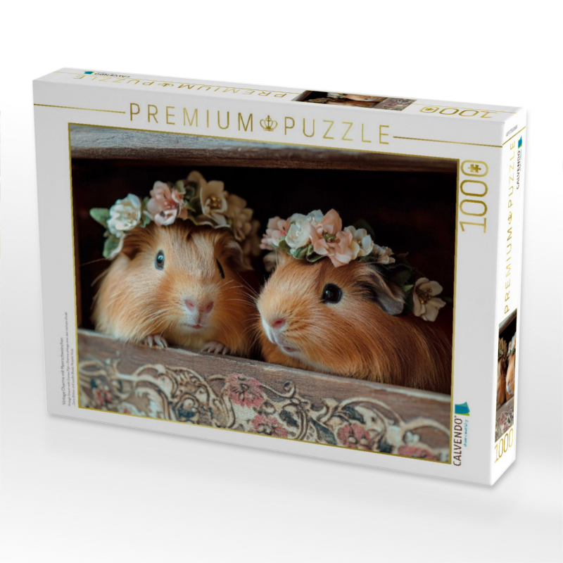 Vintage Charme mit Meerschweinchen