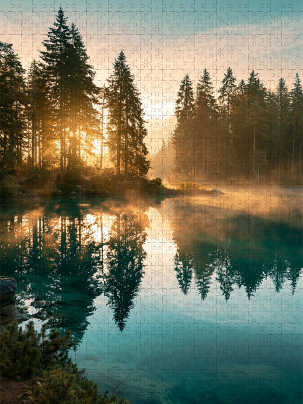 Alpensee, Deutschland - Morgenstimmung