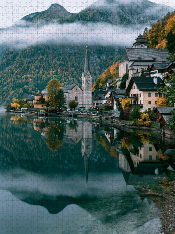 Hallstatt, Österreich – Herbstzauber