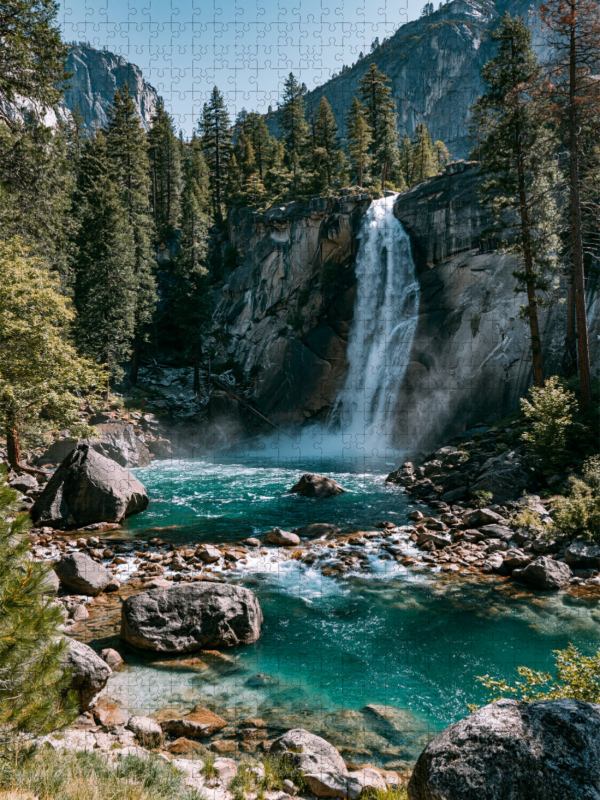 Yosemite Nationalpark, USA – Tosender Wasserfall