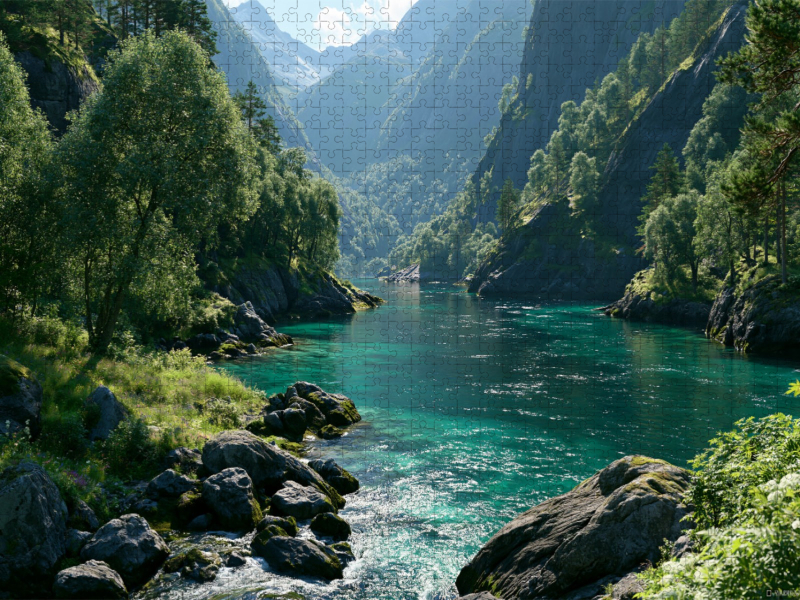 Norwegische Fjorde – Sommer Fernweh