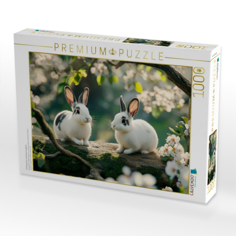 Frühlingslicht und Kaninchenglück