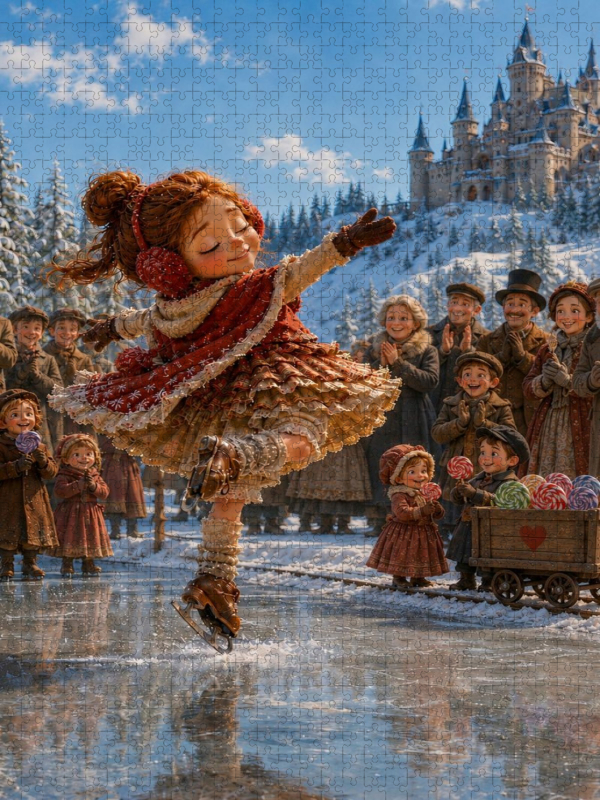 Winterzauber auf dem Eis