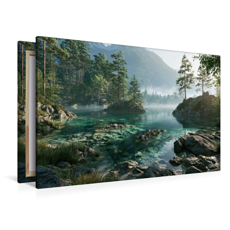 Die Kraft der Berge in perfektem Licht