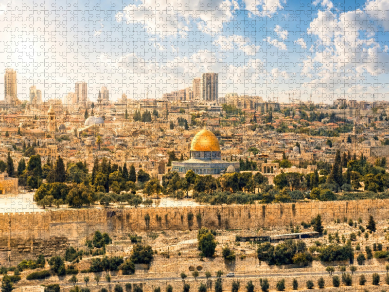 Jerusalem Blick vom Ölberg