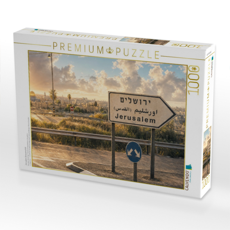 Jerusalem Strassenschild