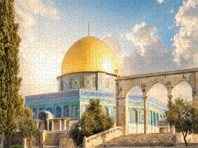Jerusalem Tempelplatz mit Felsendom