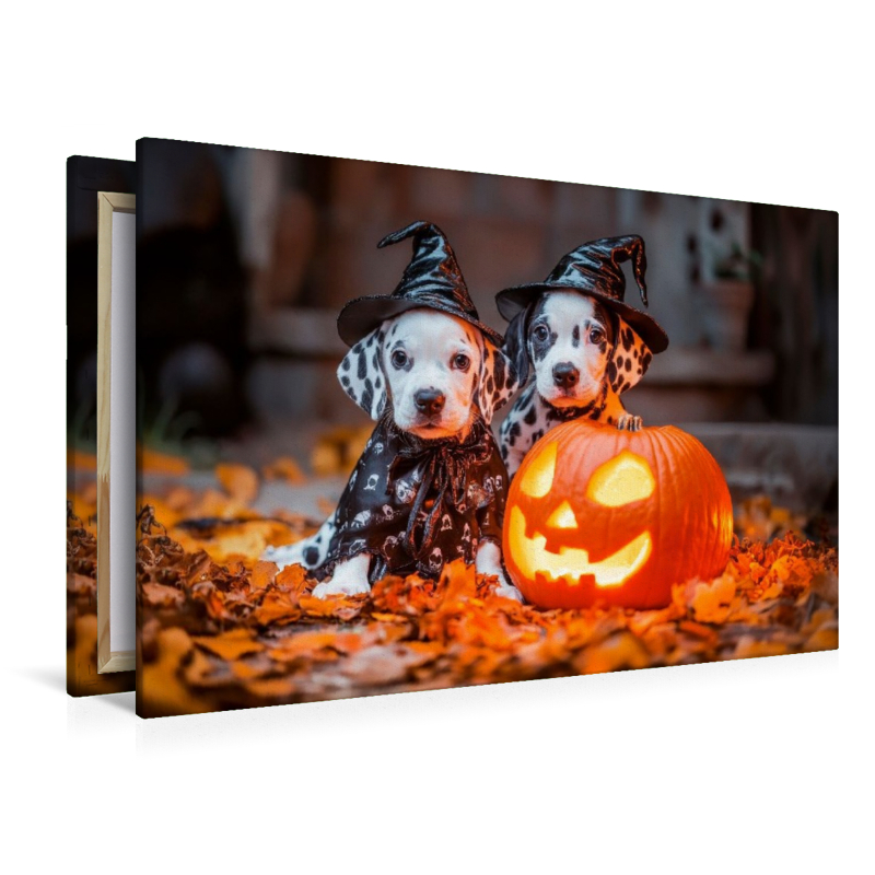 Magische Halloween Nacht mit Dalmatinern