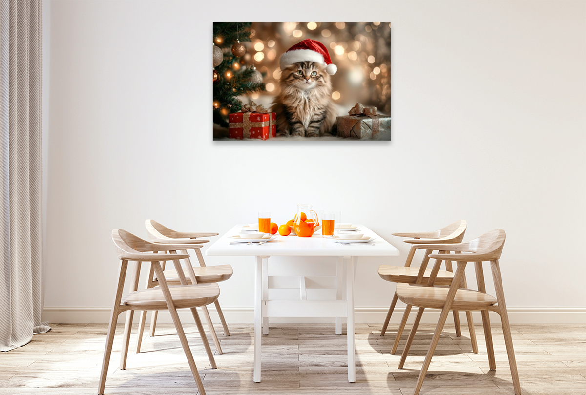 Weihnachtszauber auf Samtpfoten