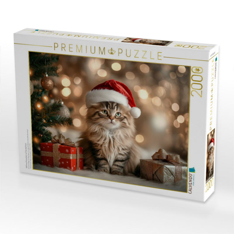 Weihnachtszauber auf Samtpfoten