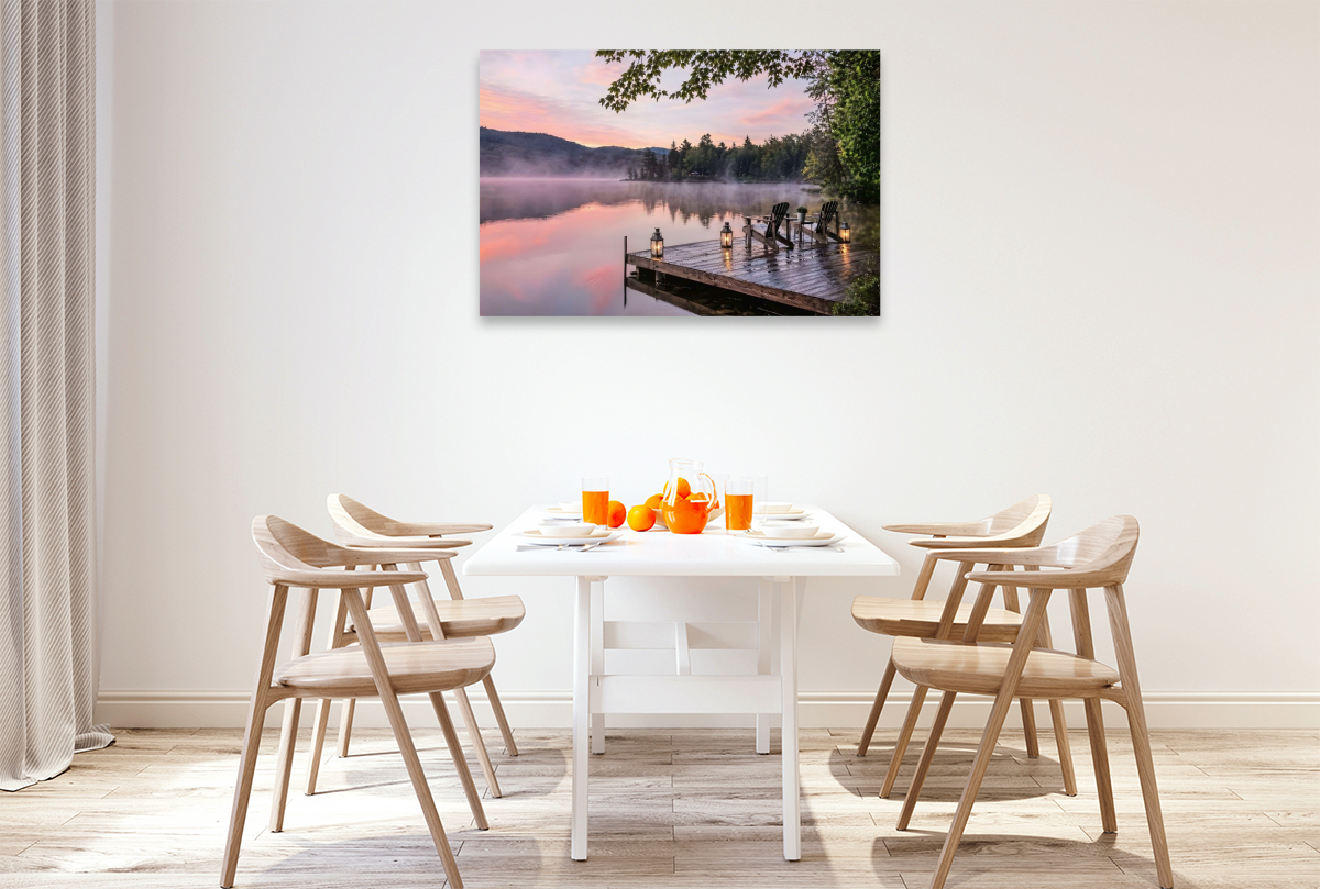 Am Wasser sitzen - Steg am See
