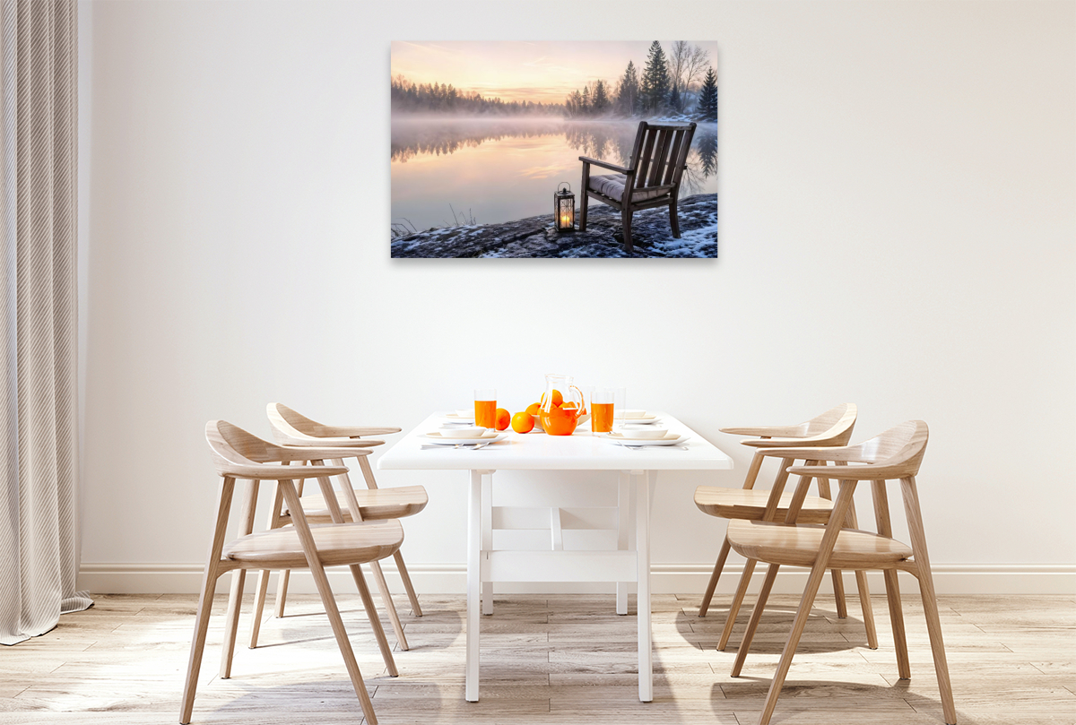 Am stillen Ufer - Stuhl am See
