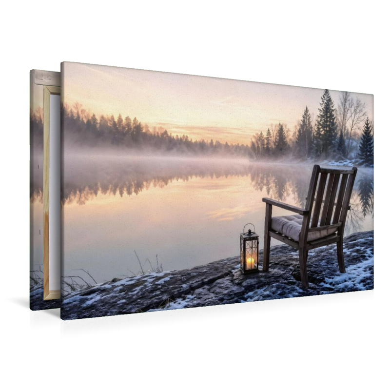 Am stillen Ufer - Stuhl am See