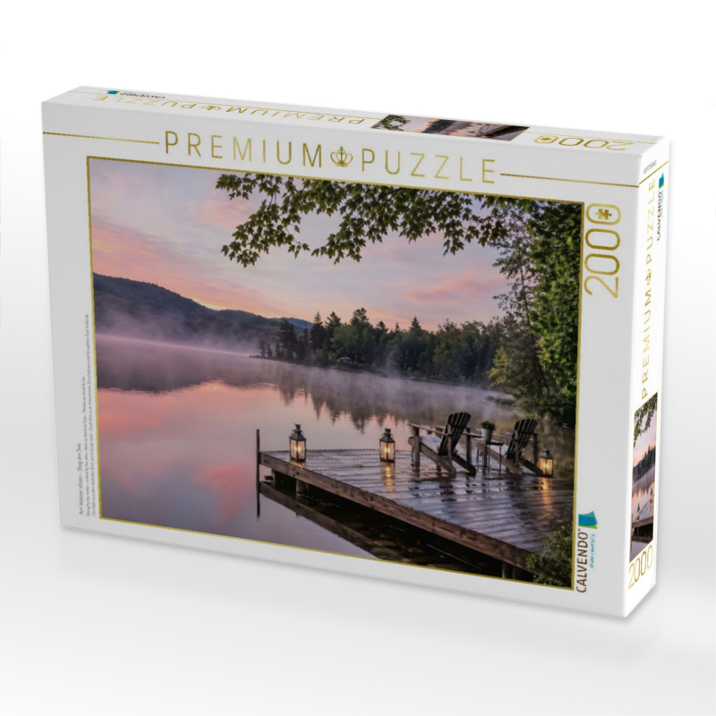 Am Wasser sitzen - Steg am See