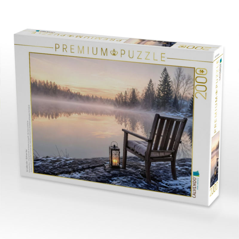 Am stillen Ufer - Stuhl am See