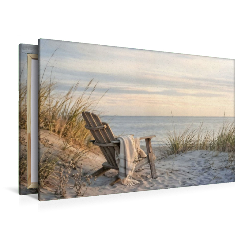 Zwischen Meer und Himmel - Strandstuhl in den Dünen