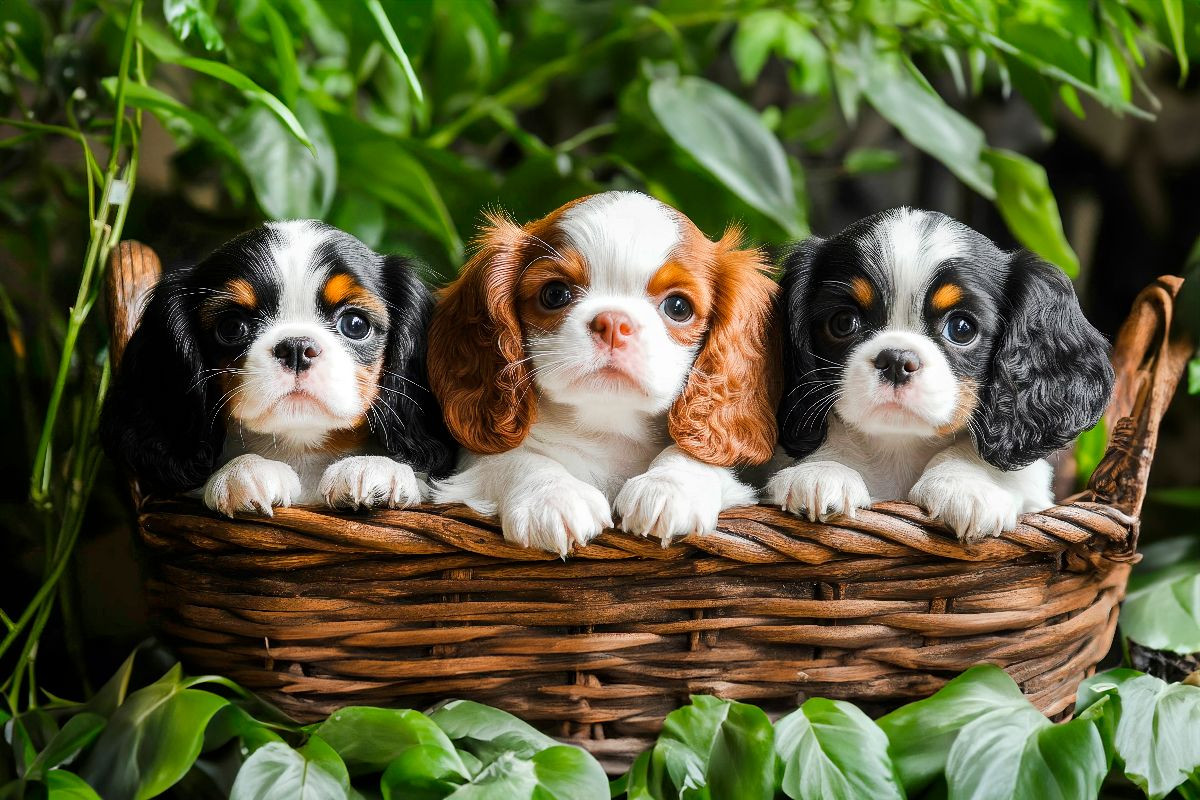 Süße Cavalier King Charles Spaniel Welpen