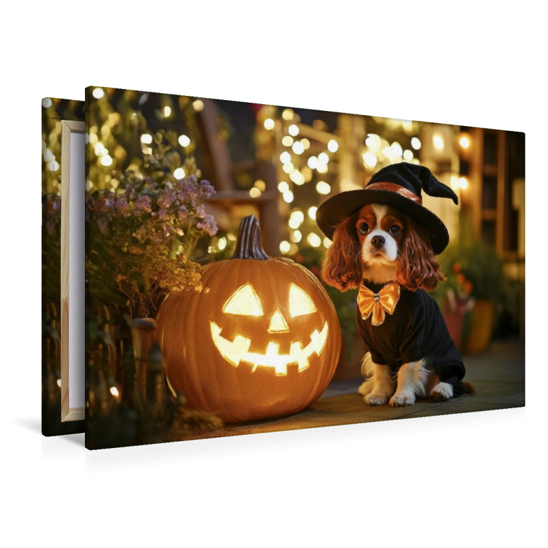 Cavalier King Charles Spaniel - Magisches Halloween