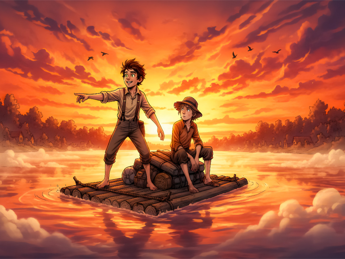 Ein Motiv aus dem Kalender Tom Sawyer – Abenteuer am Mississippi