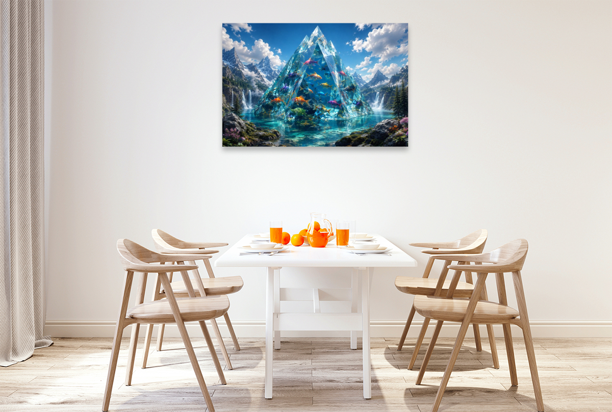 Die Kristallpyramide der Fische