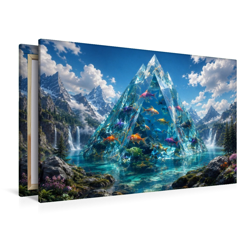 Die Kristallpyramide der Fische