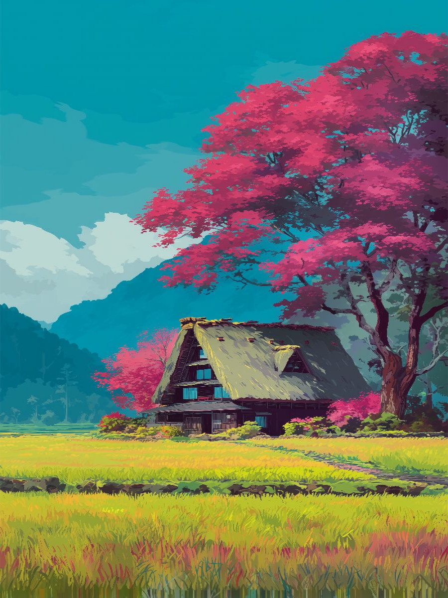 Landschaft auf Awaji