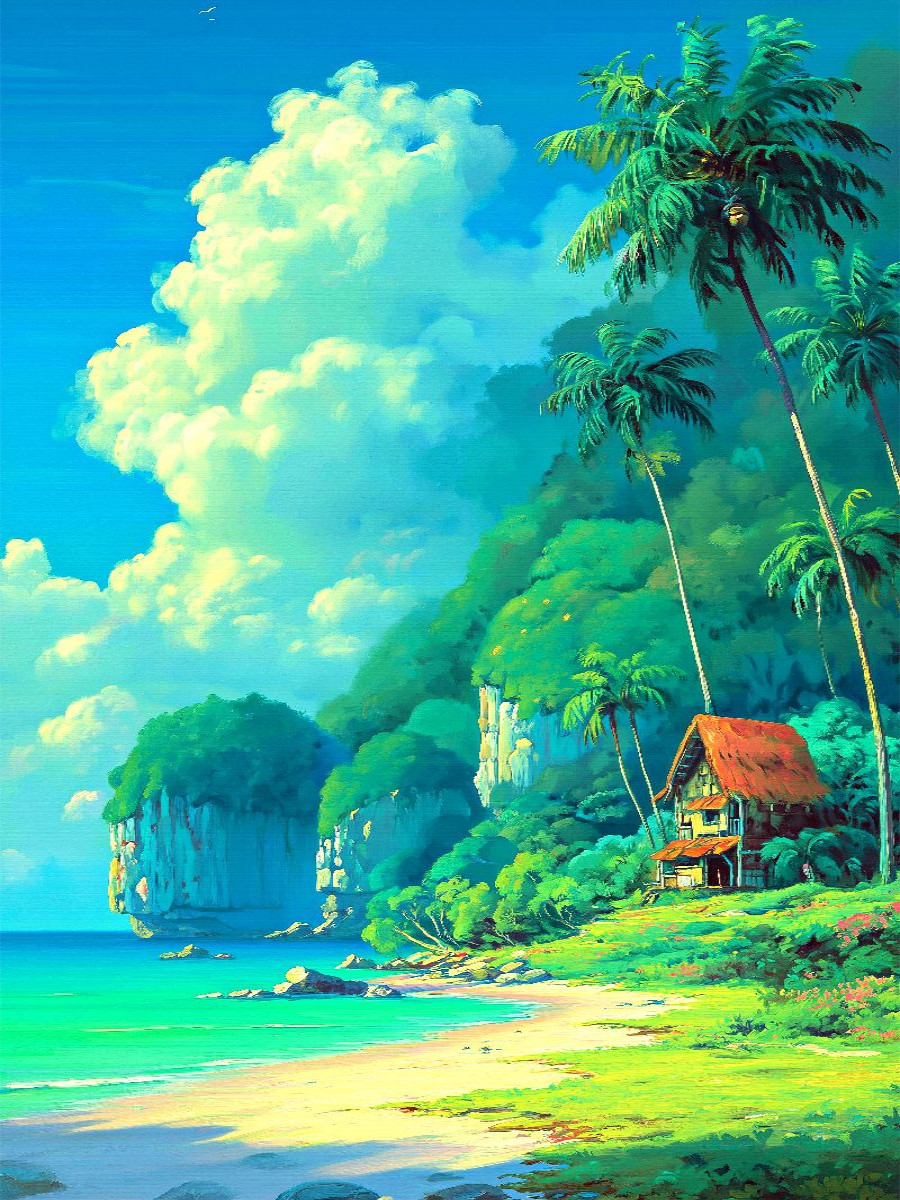 Strand auf Okinawa