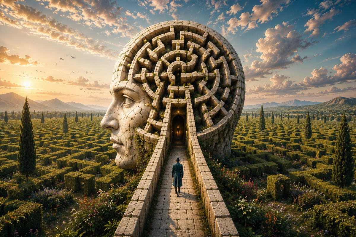 Der Kopf des Labyrinths