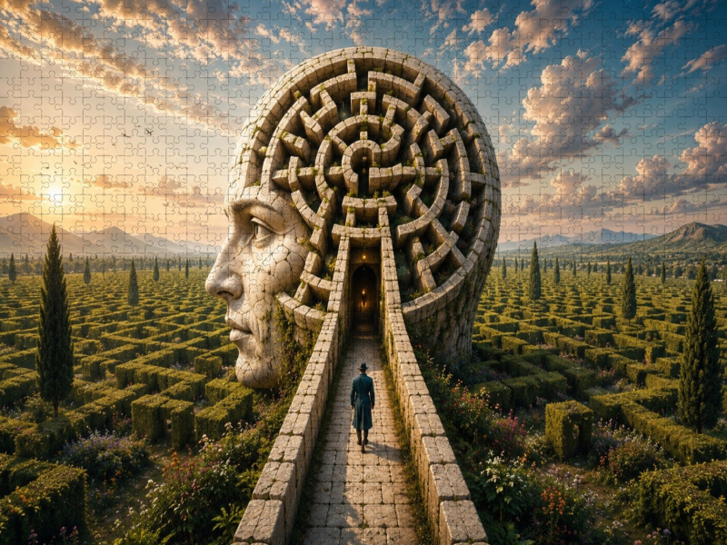 Der Kopf des Labyrinths