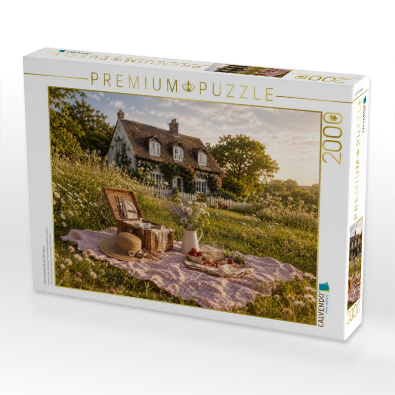 Sommerpicknick auf der Wiese