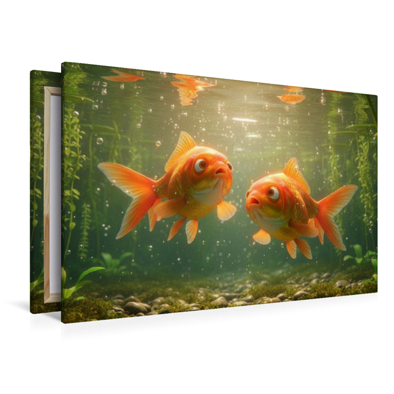 Goldfische im Gespräch