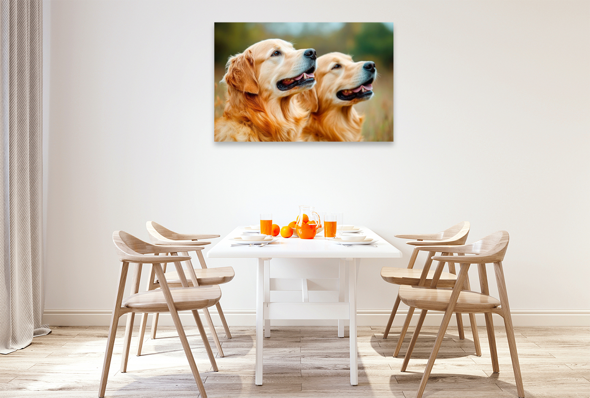 Golden Retriever Duo