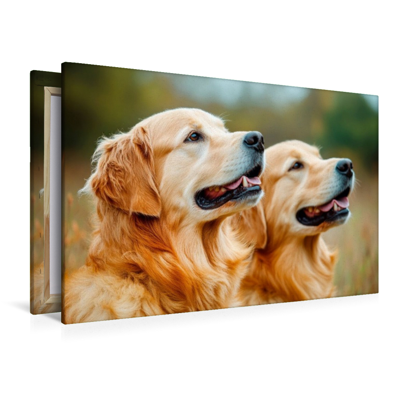 Golden Retriever Duo