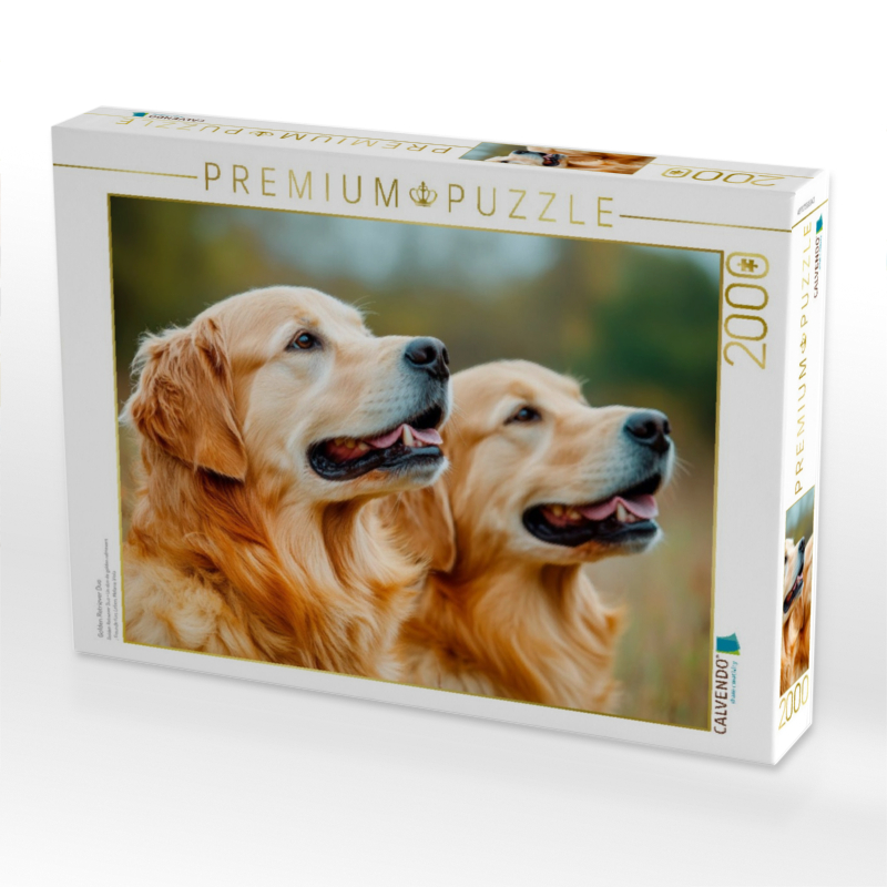 Golden Retriever Duo