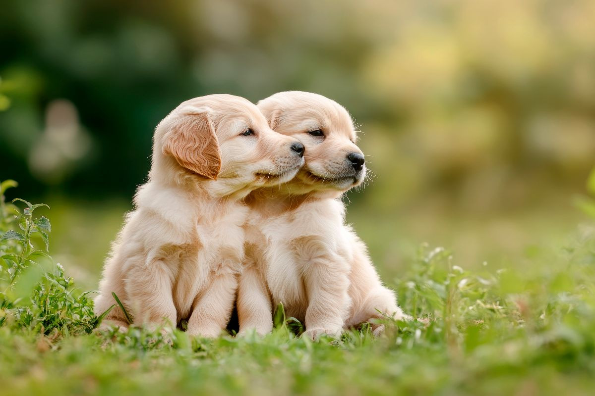 Süße Golden Retriever Welpen