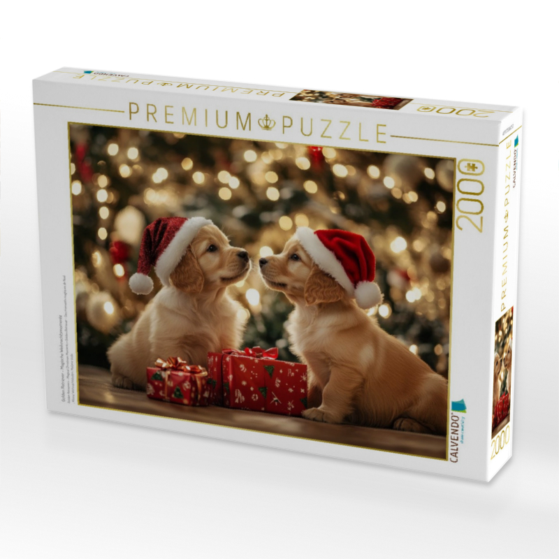 Golden Retriever - Magische Weihnachtsmomente