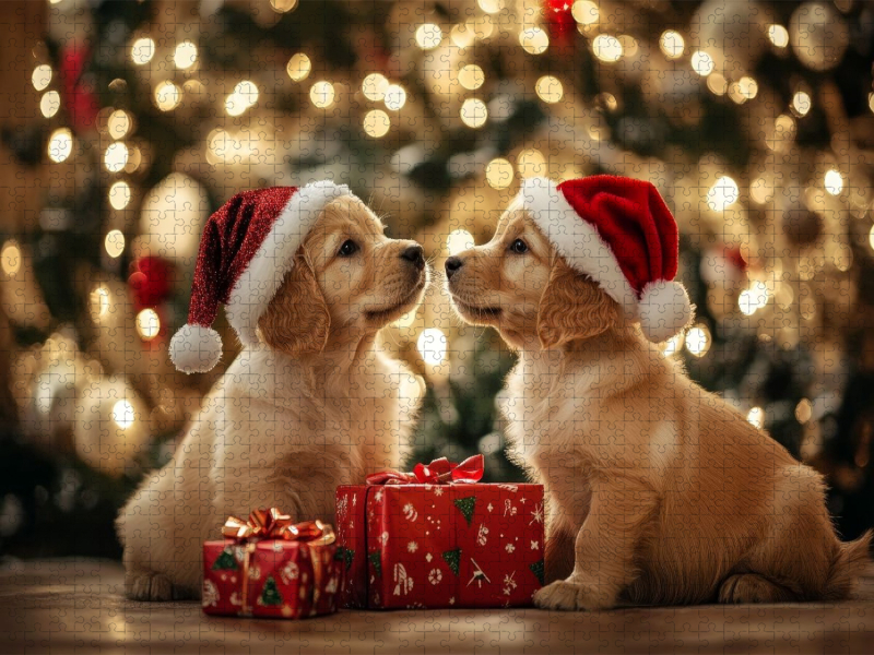 Golden Retriever - Magische Weihnachtsmomente