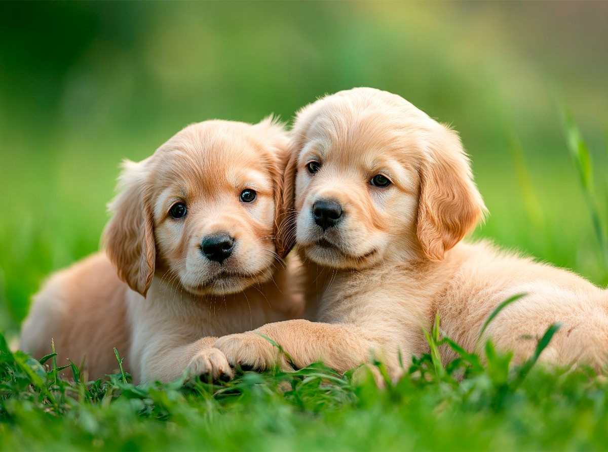 Golden Retriever Freunde fürs leben
