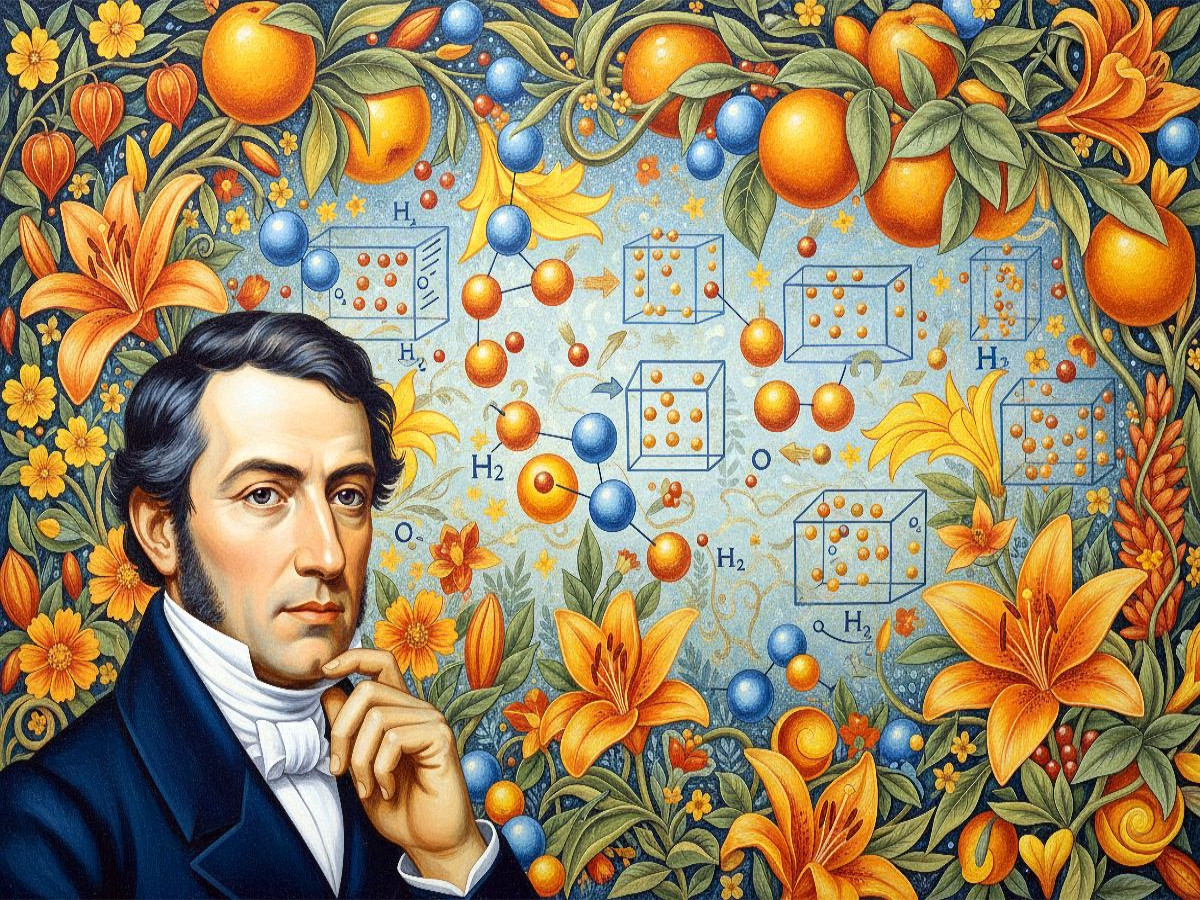 Amedeo Avogadro (1776–1856) - berühmter Chemiker