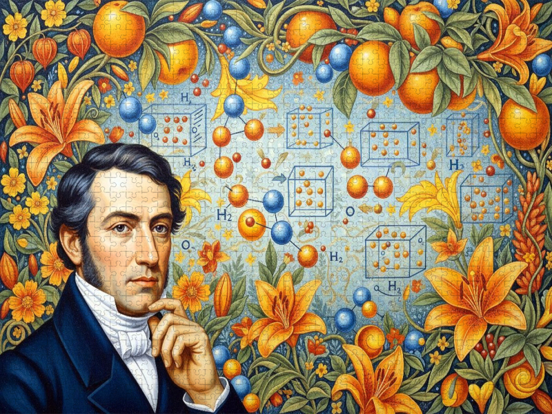 Amedeo Avogadro (1776–1856) - berühmter Chemiker