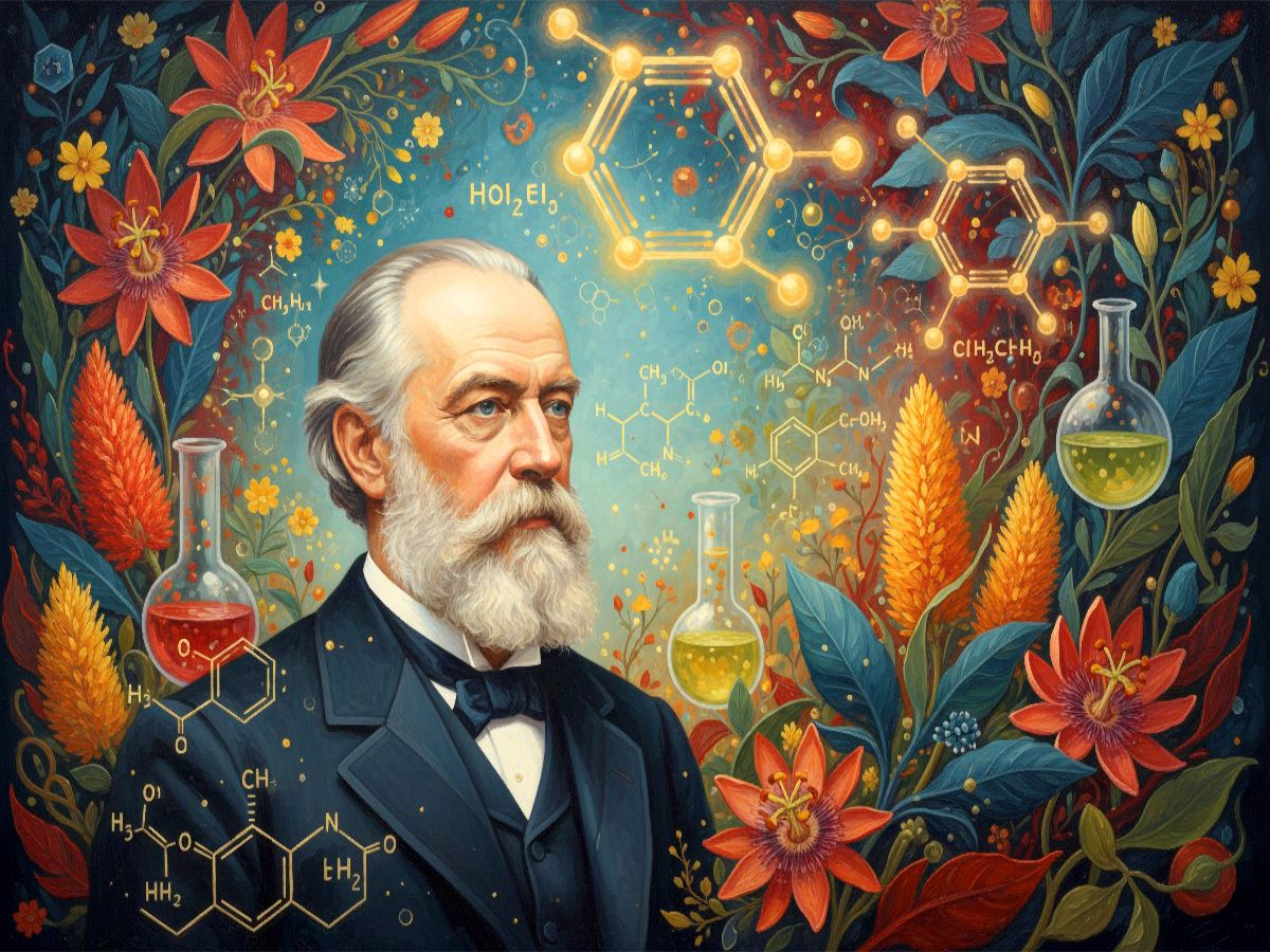 Friedrich August Kekulé (1829–1896) - berühmter Chemiker
