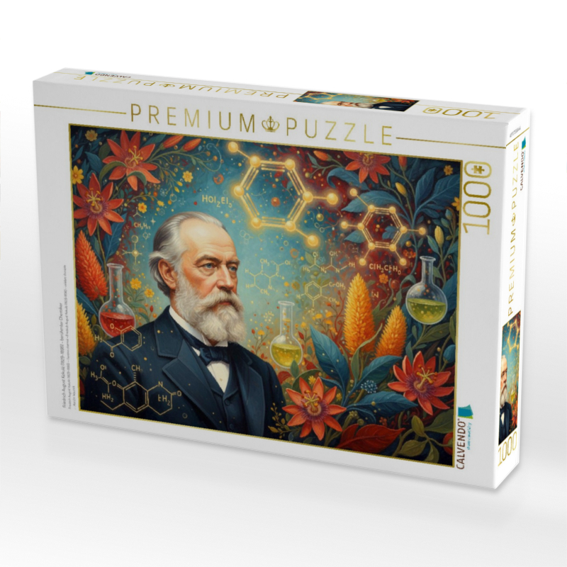 Friedrich August Kekulé (1829–1896) - berühmter Chemiker