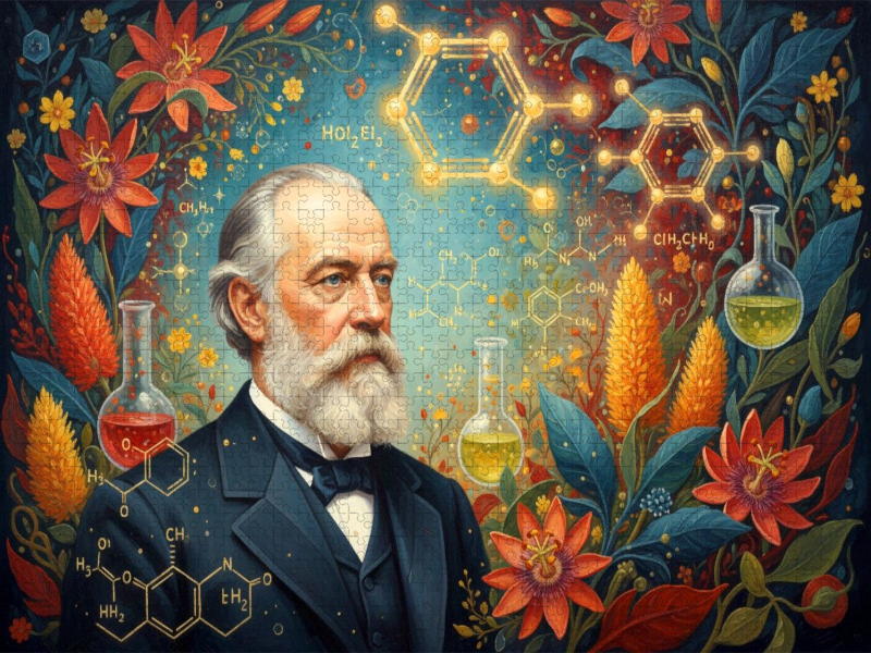 Friedrich August Kekulé (1829–1896) - berühmter Chemiker