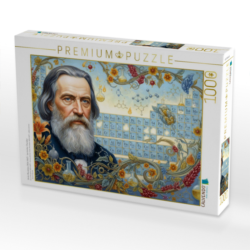 Dmitri Mendeleev (1834–1907) - berühmter Chemiker