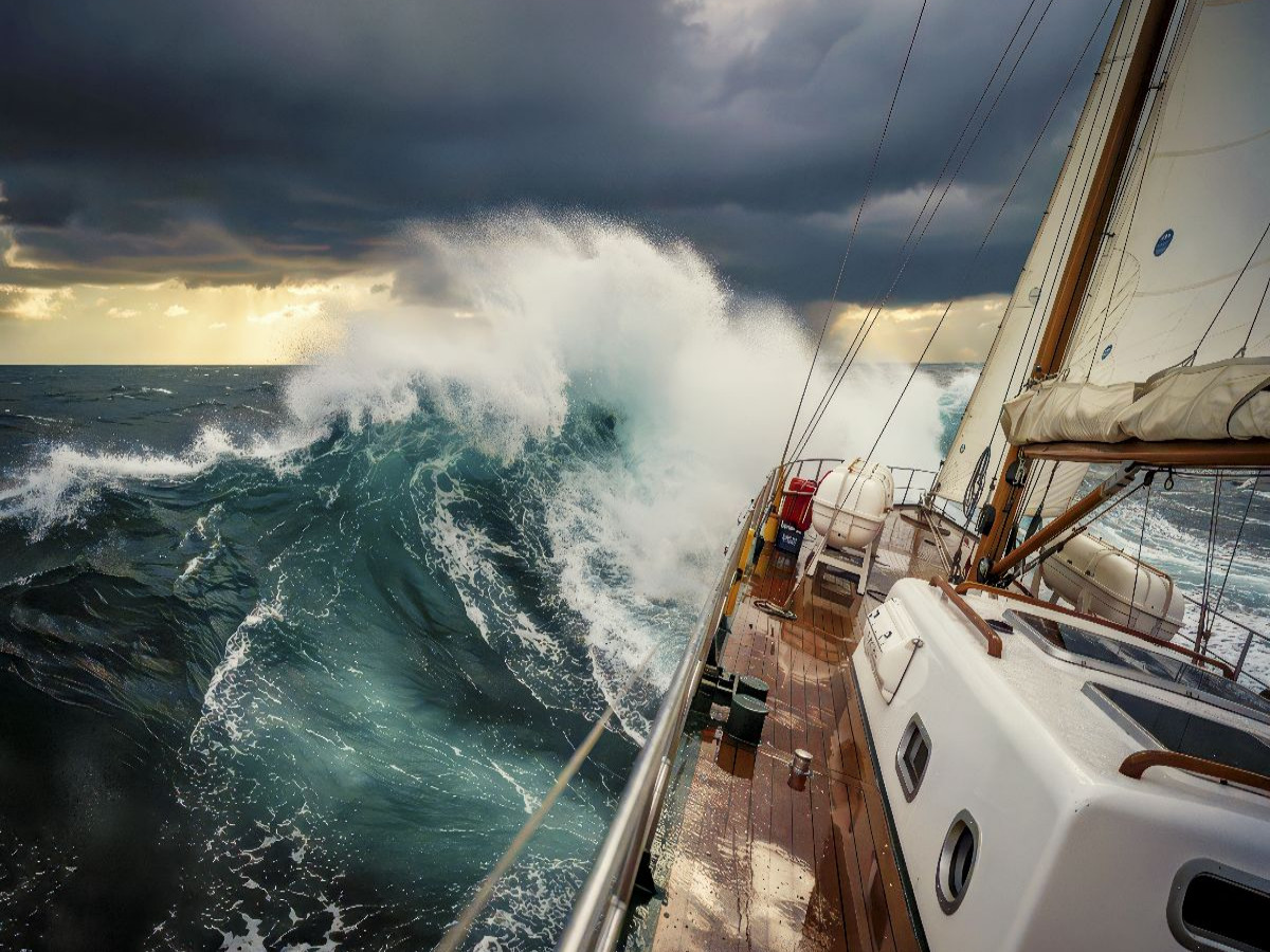 Segeln, das Spuren nur im Herzen hinterlässt.