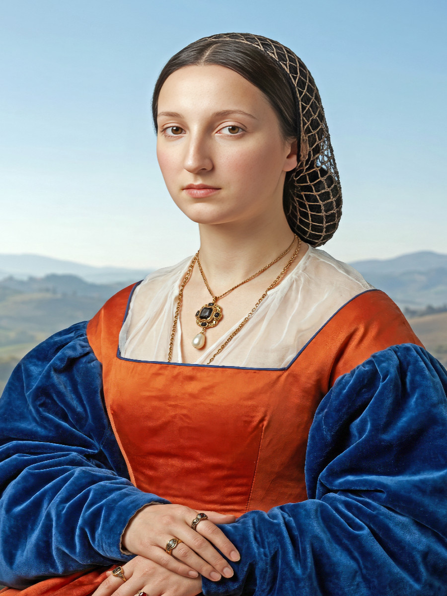 Bildnis der Maddalena Doni